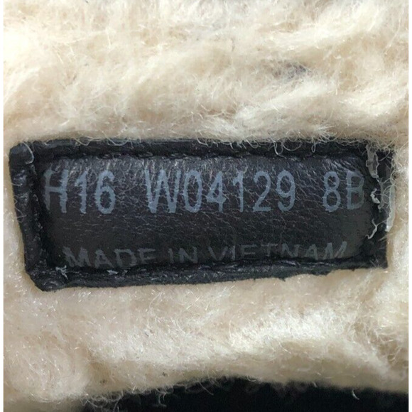 Cole Haan Grand.OS Shearling Suede Black Ankle Chukka Boots Women's 8 B W04129 - Picture 7 of 8